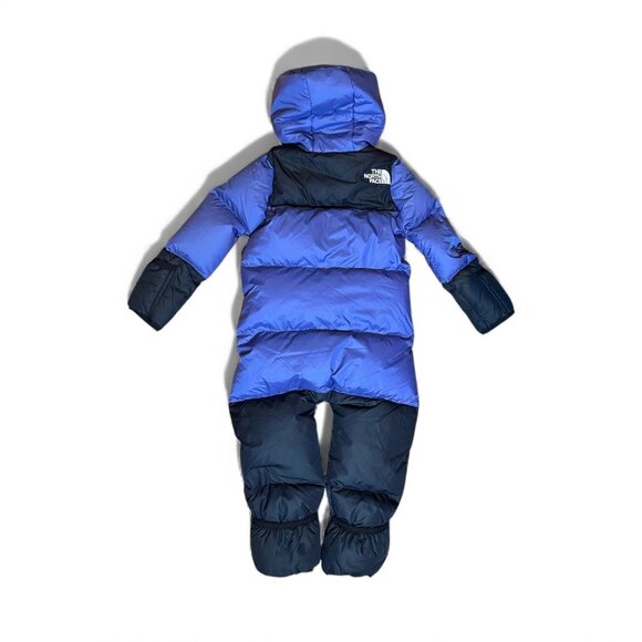 The North Face Toddler Baby 700-Fill Down Bunting Snowsuit 18-24M One-Piece Blue - Picture 6 of 11
